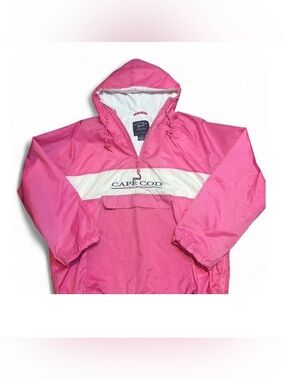 Cape Cod Pink Anorak Pullover Jacket